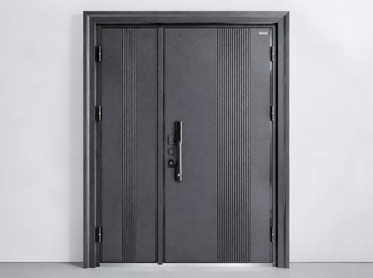 阜新非标子母铸铝入户门